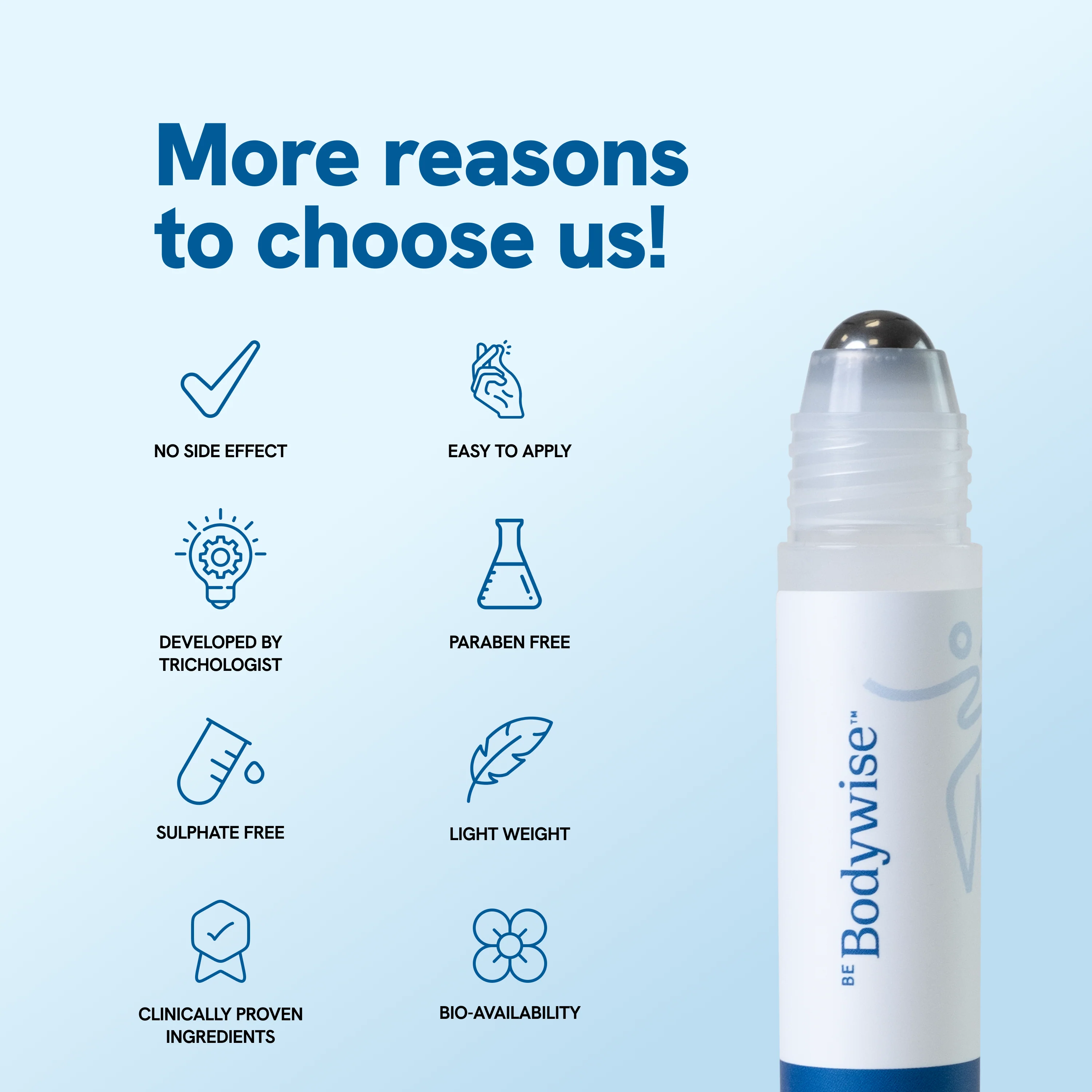 Advanced Hair Growth Serum Roll On (25ml)