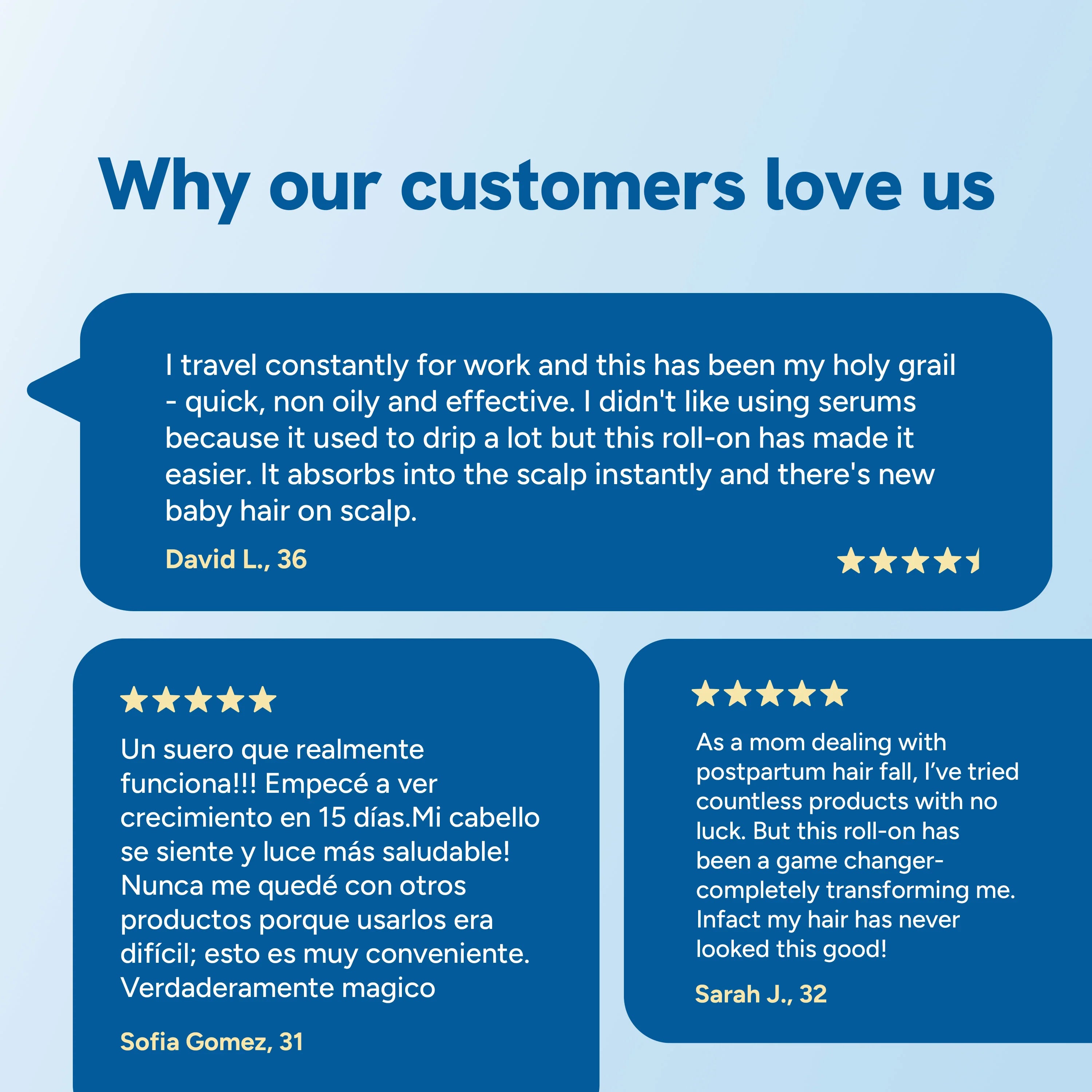 Advanced Hair Growth Serum Roll On (25ml)